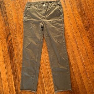 rag & bone Dre Slim Boyfriend Pants in Army Green